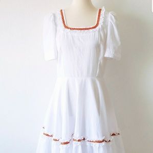 Vintage square dancing dress